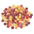 thumbnail image 1 of Uxcell 200g Azulejos de Mosaico Redondos 0.47" Piezas de Vidrio Iridiscente para Decoración del Hogar de Bricolaje Rojo Amarillo Multicolor, 1 of 5