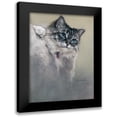 thumbnail image 1 of Harrison, Lesley 15x18 Black Modern Framed Museum Art Print Titled - Sapphires and Whiskers, 1 of 5