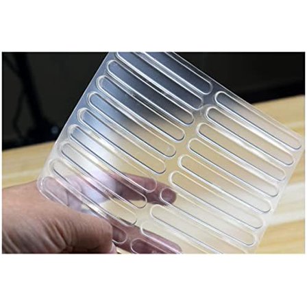 20PCS Wall Bumpers to Protect Walls,Refrigerator Door Protector, Clear Bumpers Stop Cabinet Door from Hitting Walls.2.75 * 0.4 * 0.1inch(L*W*T)$$Tools & Hardware Other