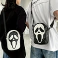thumbnail image 2 of Gothic Skull Shoulder Bag - Spacious Crossbody Purse for Halloween Shopping and Daily Use, 2 of 4