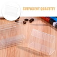 thumbnail image 3 of Raindrops 10pcs L-shaped Acrylic Sign Holder Clear Display Stand Small Acrylic Sign Holder Sign Stand For Retail Office And Event Use, 3 of 8