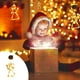 thumbnail image 4 of Decoración navideña con luz LED y gancho de ventosa, árbol de Navidad, copo de nieve, muñeco de nieve, funciona con pilas, para interior, dormitorio, escaparate, luces navideñas, luces navideñas blanc, 4 of 6