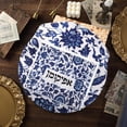 thumbnail image 3 of 2 Pcs Passover Afikoman Bags Set Passover Seder Afikomen Holder Rustic Matzah Afikoman Cover Bags with 3 Layers Compartment for Pesach Jewish Decor Party Favor Gifts (Flower), 3 of 3