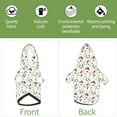 thumbnail image 6 of Haiem Geometric Retro for Winter Dog Hoodie Sweatshirts with Pockets Warm Dog Clothes for Small Dogs Chihuahua-XX-Large, 6 of 7