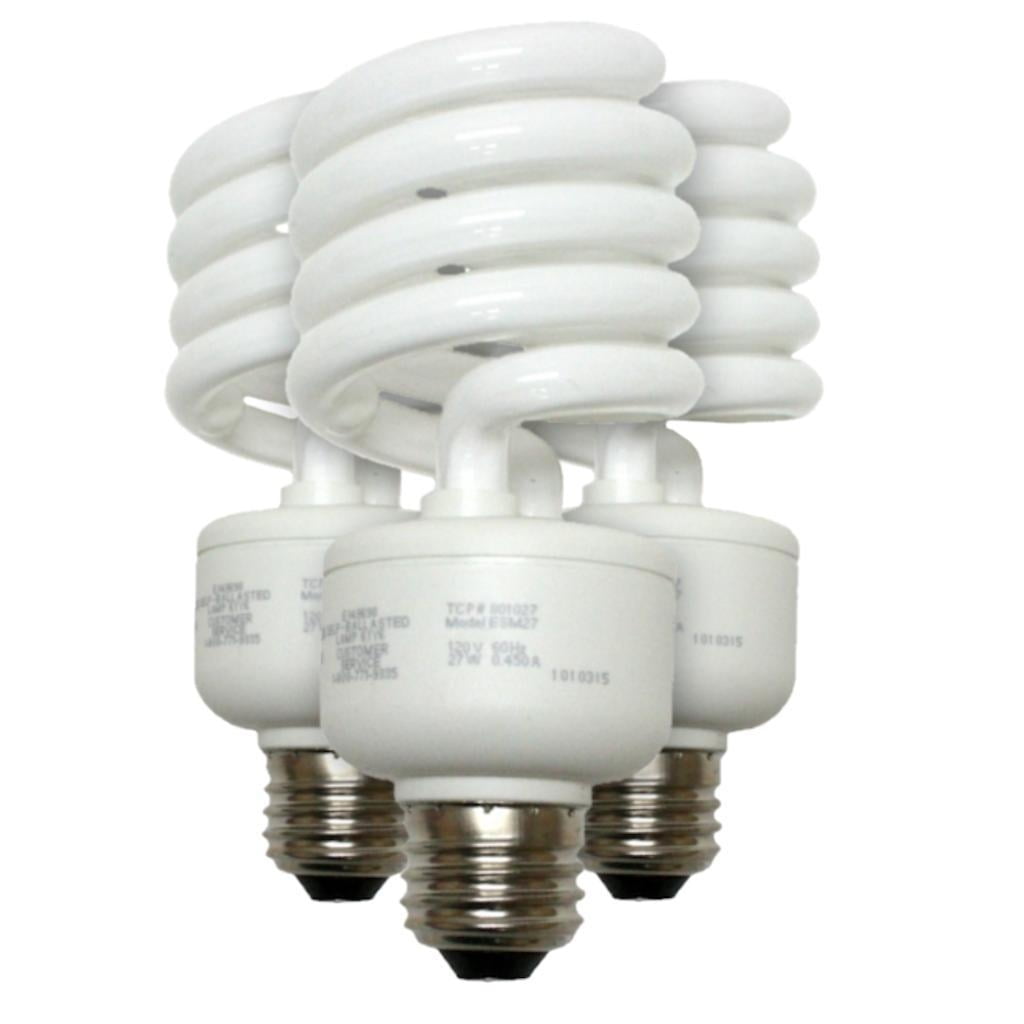 TCP 07856 8010273 3PK Twist Medium Screw Base Compact Fluorescent