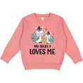thumbnail image 2 of Inktastic Zebra My Abuela Loves Me Toddler Sweatshirt, 2 of 4