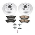 thumbnail image 2 of PowerStop Rear Geomet Coated Brake Rotor and Pad Kit Fits: SUZUKI Select Models CRK5898, 2 of 4