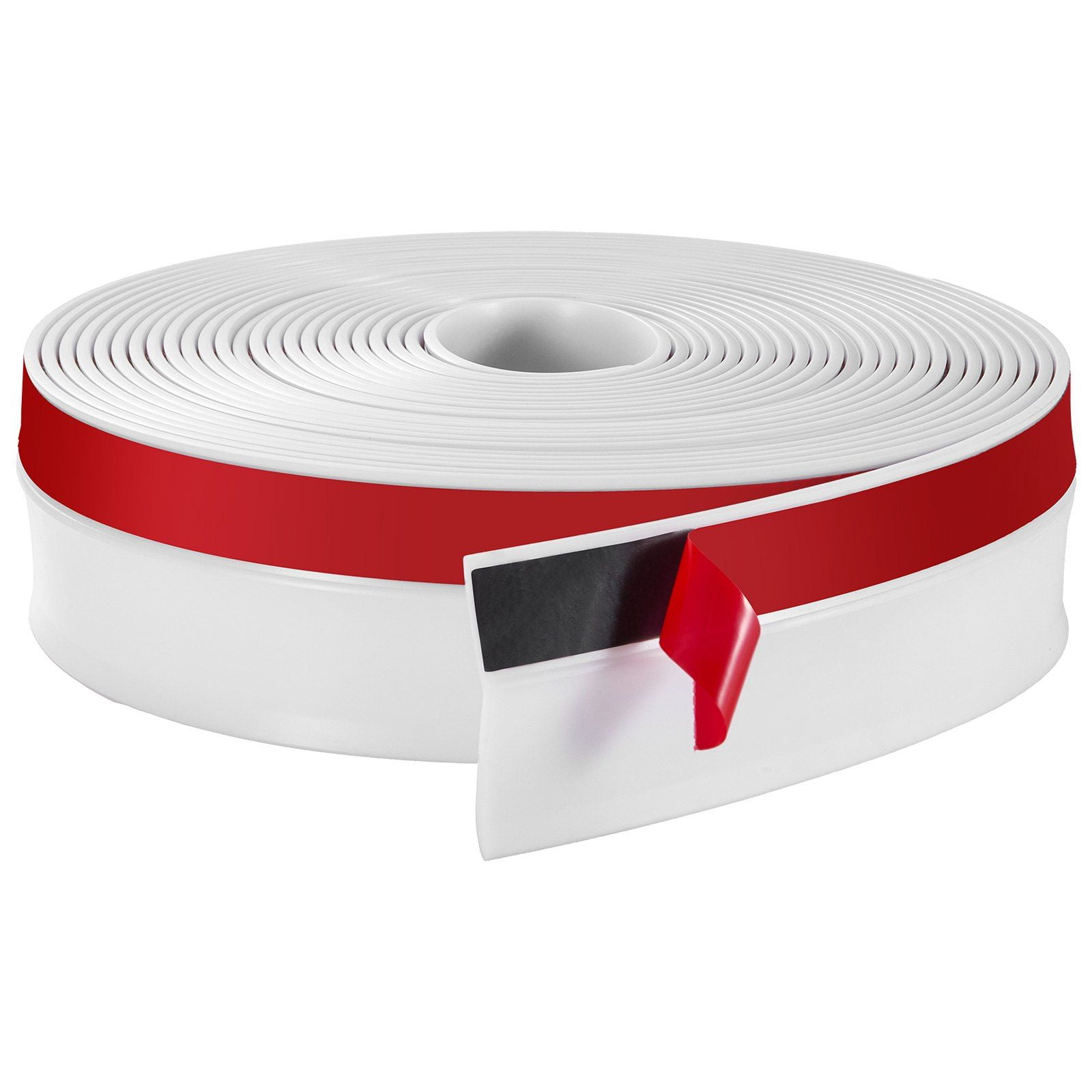 CAFORKP Universal Garage Door Seal Strip, 34 FT Total Length for Top and Sides Weather Sealing