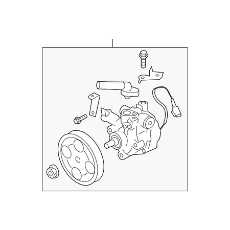 - Genuine OE Subaru Power Steering Pump 34430AJ031