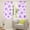 Purple, variant on Feelyou Purple Snowflake Blackout Curtains Set of 2 (52x84 Each), Winter Christmas Window Curtains, Dreamy Cartoon Curtains and Drapes, Window Curtains Room Decor