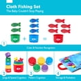 thumbnail image 4 of Juego de pesca en tela hahaland Montessori para niños de 1 a 3 años, 4 of 9