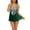 Army Green, variant on QIPOPIQ Womens Tankini Swimsuits High Waisted Swimsuit Two Piece Ruffled Flounce Top With Ruched Bottom Swimwear Bathing Suits Summer Clearance