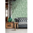 thumbnail image 6 of ESTA Home Fifi Green Palm Frond Wallpaper, 20.5-in by 33-ft, 6 of 11