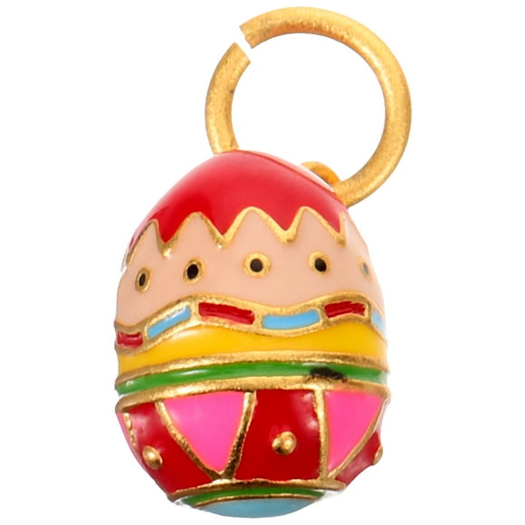 KAKOWELY Pendentif Œuf Bijou de Pâques Charme DIY Modélisation Œuf Charme Accessoires Boucles d'Oreilles DIY0.71"X0.39"X0.39 Pouces