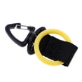 thumbnail image 2 of 2 Piezas Regulador de Correas de Buceo Soledad Porta Boquillas Silicona Elástico Amarillo, 2 of 10