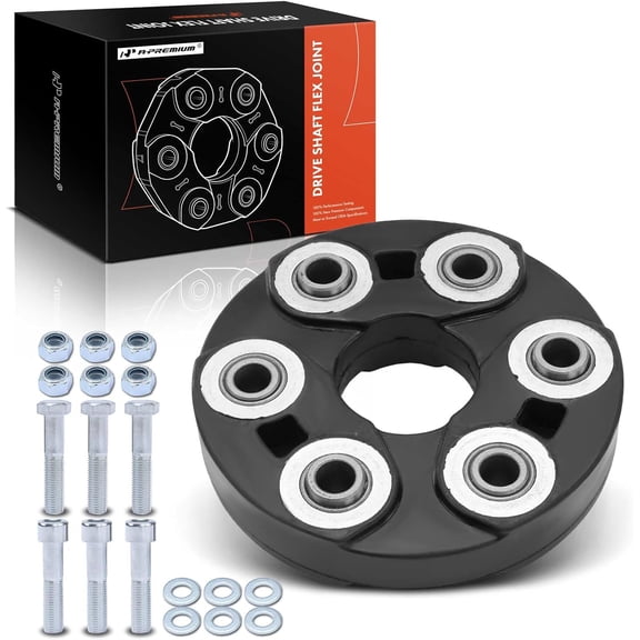 A-Premium Driveshaft Coupler Flex Joint Coupling with Accessory Compatible with Mercedes-Benz C230 1999-2000, C280 1994-1997, CLK320, E320, E330, S320, SL320, SLK230 & More, Replace# 1704100015