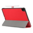 thumbnail image 4 of SaniMore for iPad Pro 11" 4th/3rd/2rd/1st Generation 2022/2021/2020/2018 Case, Auto Sleep/Wake, Rugged PC Case with Tri-Fold Kickstand [Support 2nd Gen Pencil Charging], Fit iPad Air 4/5, Red, 4 of 11