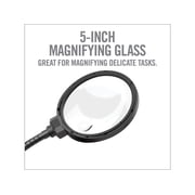 Real Avid AVMVACC Smart MountQuick-Connect, Includes Magnifying Glass, 180 Lumen Work Light, Cell Phone Holder