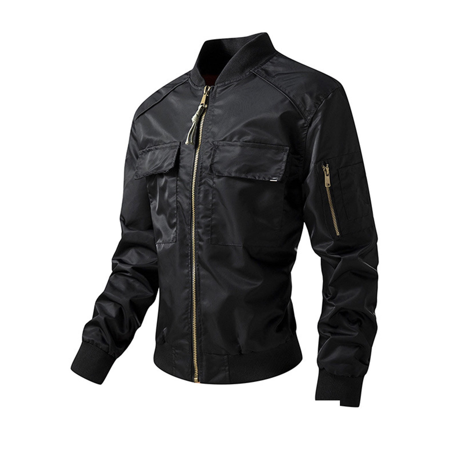 ジャケット・アウター Magazine Pocket NylonTwill Flight Jacket CAHLUMN/Magazine Pocket Nylon Twill Flight Jacket “MA-1