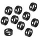 thumbnail image 4 of 10 Uds cuerda antideslizante shamjiam Guyline Runners aleación de aluminio Negro, 4 of 6