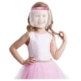 thumbnail image 4 of Wancir 3PC KIDS Face Shield Direct Splash Protection Eyes and Face Clear Cover With Front Sponge and Elastic Band Full Face Windproof Dustproof 9.8 in x 6.7 in, 4 of 6