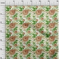thumbnail image 3 of oneOone Polyester Spandex Brown Fabric Floral Sewing Fabric By The Yard Printed Diy Clothing Sewing Supplies 56 Inch Wide-HI, 3 of 4