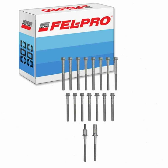 Fel-Pro Cylinder Head Bolt Set compatible with Buick Century 3.1L V6 1996-2005