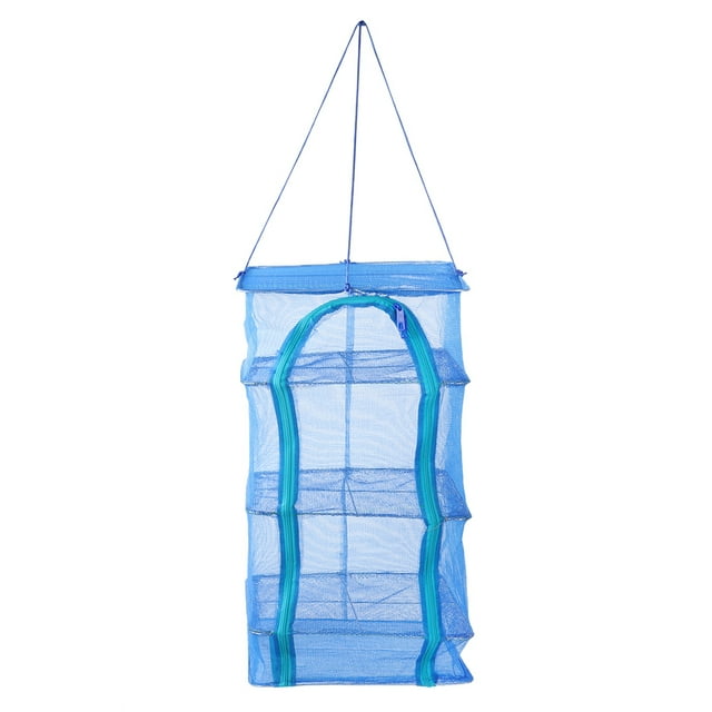 Red de secado plegable, malla plegable para colgar, red de secado para alimentos secos, fiable y duradera