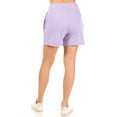 thumbnail image 5 of Women's Casual High Waist Basic Solid Pull On Shorts Pants, 5 of 6
