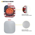 thumbnail image 4 of KUIFORTI USA Flag Car Sun Shade Windshield Portable Folding Strong UV&Heat Resistant Sun Blocker- Keeps Car Cool, Universal Cute Windshield Cover Sun Shade Fit Car, Truck, SUV, Basketball, 4 of 5