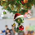 thumbnail image 4 of Christmas Tree Decorations Christmas Tree Lights, Dinosaur 2D Tree Pendant Holiday Party Decoration Accent, 4 of 9