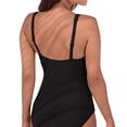thumbnail image 2 of Womens One Piece Swimsuits Ruched Tummy Control Bathing Suits, 2 of 2