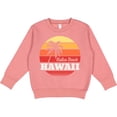 thumbnail image 2 of Inktastic Kailua Beach Hawaii Retro Sunset Toddler Sweatshirt, 2 of 4