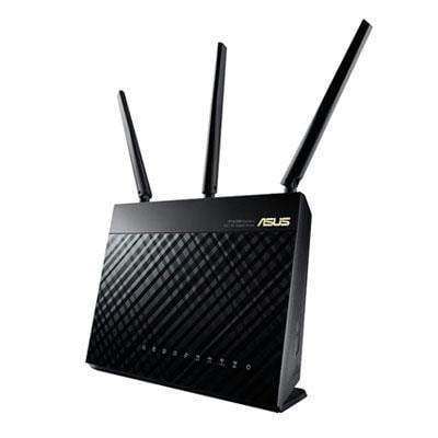 Asus Asus Rt-ac68u Wireless-ac1900 Dual Band Gigabit Router, 2 Years (Best Settings For Asus Rt Ac68u)