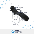 thumbnail image 2 of Silla para Faciales y Masajes, Gran Shopping, Silla SPA, Portátil y Ligera, Plegable y compacta negro Gran Shopping AT17369, 2 of 10