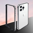 thumbnail image 2 of Compatible with iPhone 15 Pro Max Bumper Case Frame Edge Silicone Protective Ultra Thin Slim Lightweight Luxury Protection Shockproof Cover for Women Girls Man-Titanium White, 2 of 6