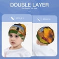 thumbnail image 6 of Honeii Fall Village Scenery Print Kids Knit Beanie Watch Hat ,Knit Cap for Boys and Girls, 6 of 7