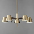 thumbnail image 3 of 25175DBZHR Maxim Lighting Carlo - 30W 5 LED Chandelier-12 Inches Tall and 28 Inches Wide, 3 of 5