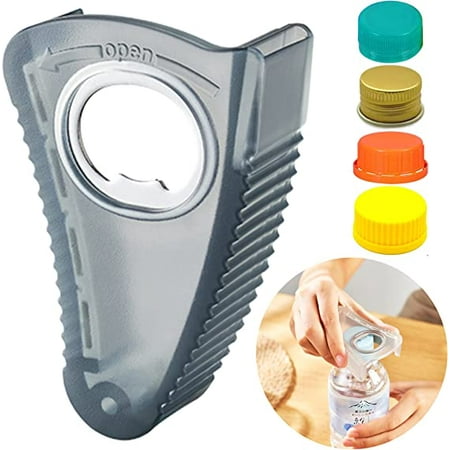 

2-Pack Beer Bottle Openers Water Bottle Opener Twist Off Caps Stick to Fridge with Magnetic Soda Bottle Lid Opener Easy to Operate