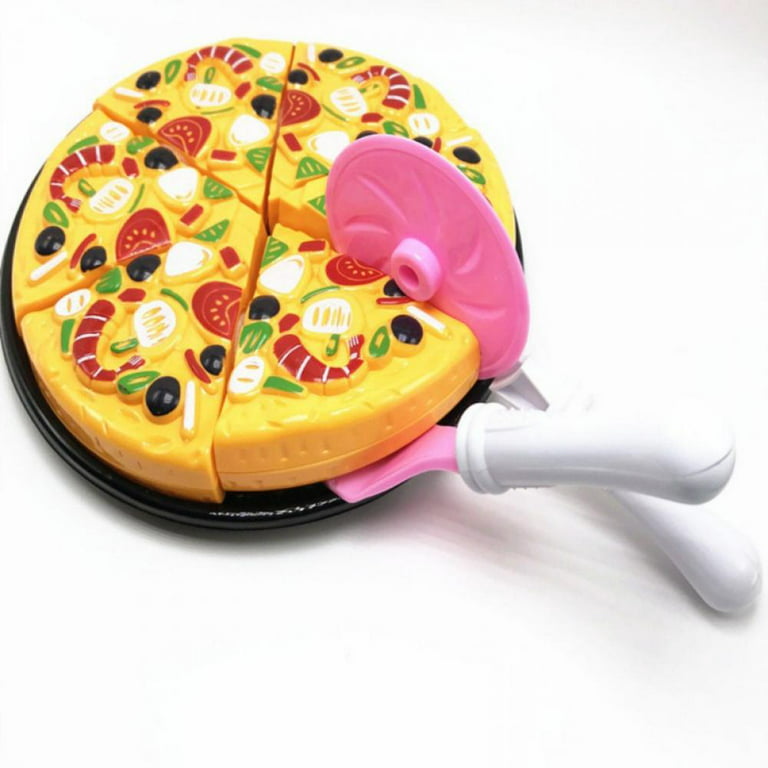 Simulazione Pizza taglio giocattolo finta gioca Pizza Set Fast Food cucina giocattolo  per bambini regali educativi giocattoli Montessori - AliExpress