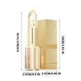 thumbnail image 3 of Color Changing Lipstick, Moisturizing Lip Gloss, Temperature Adaptive Hydrating Lipstick with Foil Flower Particles, Transfer-Proof Long-Lasting Wear, Lightweight Breathable formula, 3 of 8
