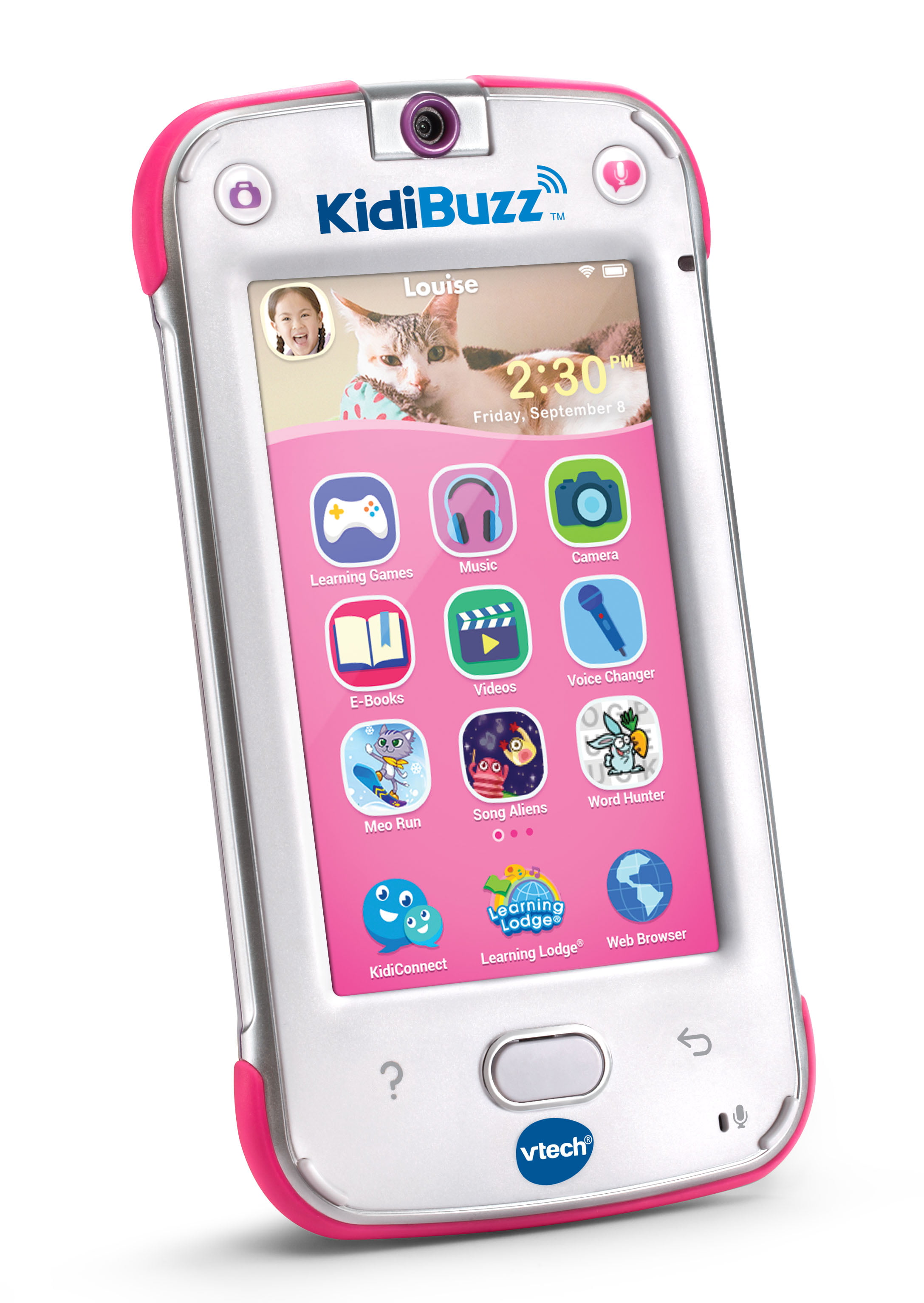 VTech Kidibuzz Handheld Smart Device for Kids Pink Brand New/Factory Sealed 