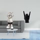 thumbnail image 2 of Estatua De Astronauta Con Gesto De Mano, Adorno De Mesa, Figura Decorativa Moderna Y Punk Creativa Para Chimenea, Estante, Escritorio, Regalo De Inauguración De La Casa, Escultura De Dedo Para, 2 of 8