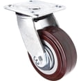 thumbnail image 1 of Caster, Swivel, 5" (127 mm), Polyurethane, 650 lbs. (294 kg.), 1 of 1