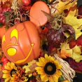 thumbnail image 5 of Guirnaldas artificiales de calabaza de hoja de arce, guirnaldas de halloween, guirnaldas de hoja de arce, decoración del hogar, ventanas, puertas, chimeneas, Navidad y Acción de gracias, 5 of 5