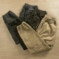 thumbnail image 2 of Grandeur Taurean Men's Casual Loose Drawstring Pants - Midweight & Stylish, 2 of 5