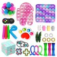 thumbnail image 1 of ITFABS Decompression Toy Set with Tie-dye Bubble, Infinite Cube Accessory, 1 of 1
