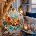 thumbnail image 3 of Ocean Series Illuminated 3D Model Decoration Collection, Glowing Mini Aquatic Landscape Pendant Ornament For Holiday Household Decor, Christmas Tree Hanging Bauble Gift, 3 of 8