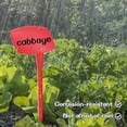 thumbnail image 4 of Outdoor Plant Bending Labels, Large Waterproof Plastic Thickened Plant Tee Tags, Pack of 8, 4 of 6