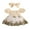 Beige, variant on Bagilaanoe Newborn Baby Girl Rompers Dress Embroidery Short Sleeve Bodysuits   Headband 3M 6M 12M 18M 24M Infant Tulle Patchwork A-line Dresses